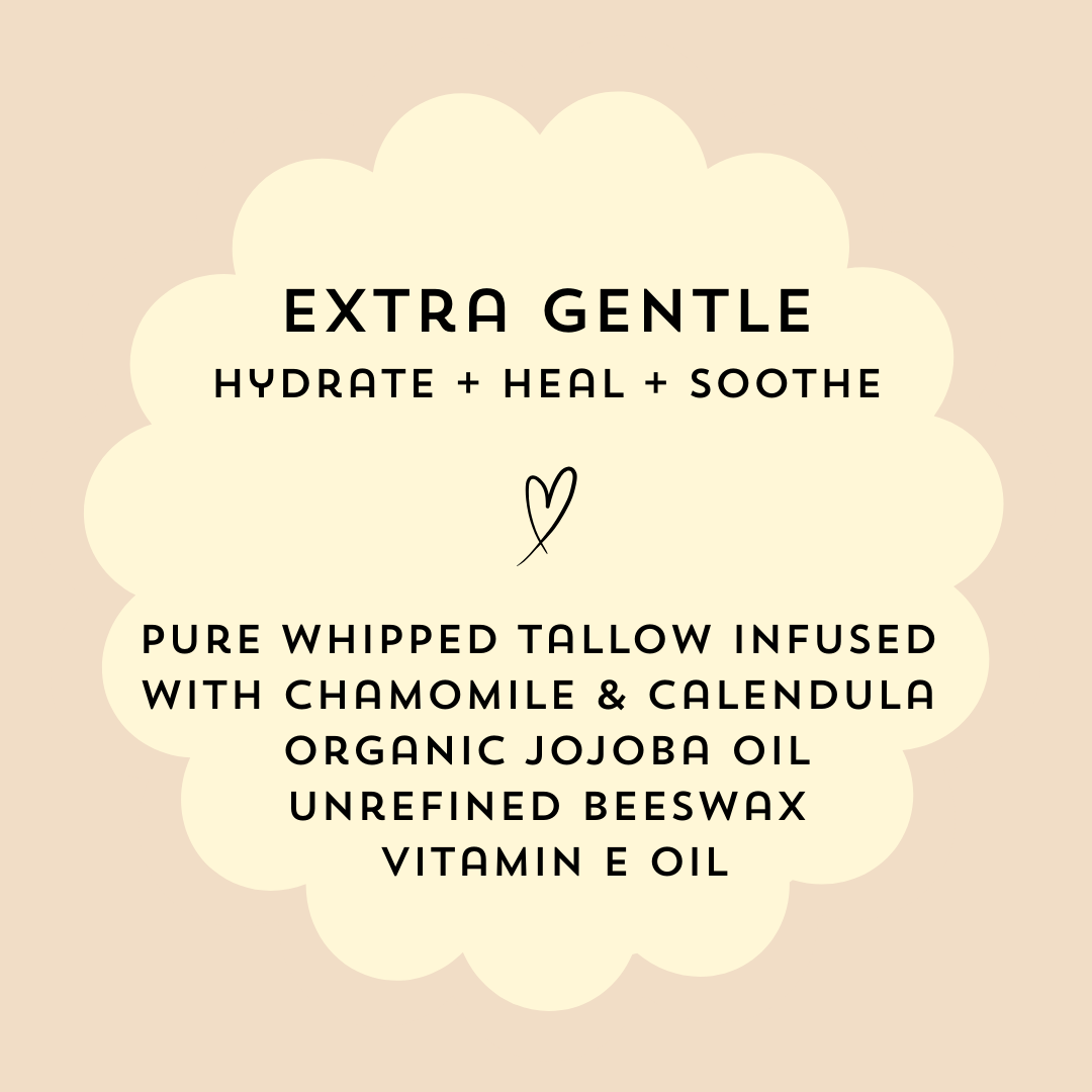 British Grass-Fed Tallow Balm: Extra Gentle