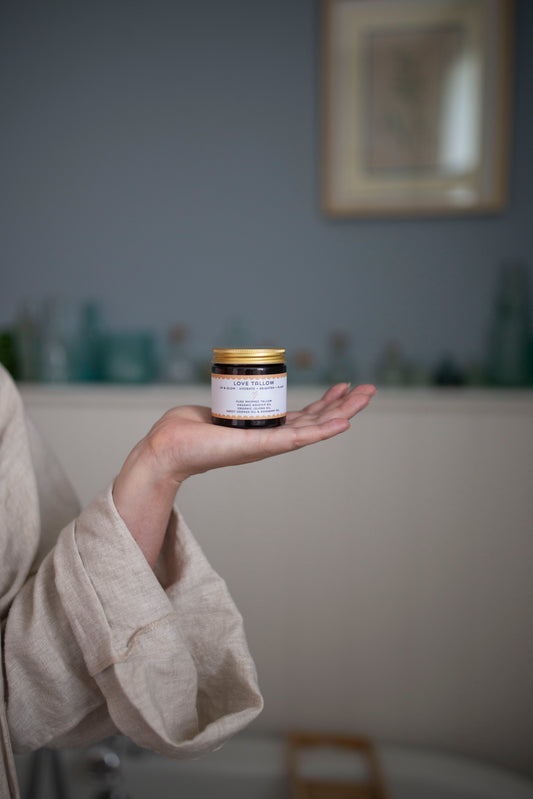 British Grass-Fed Tallow Balm: Up & Glow