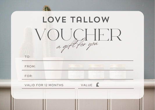 LOVE TALLOW Gift Vouchers