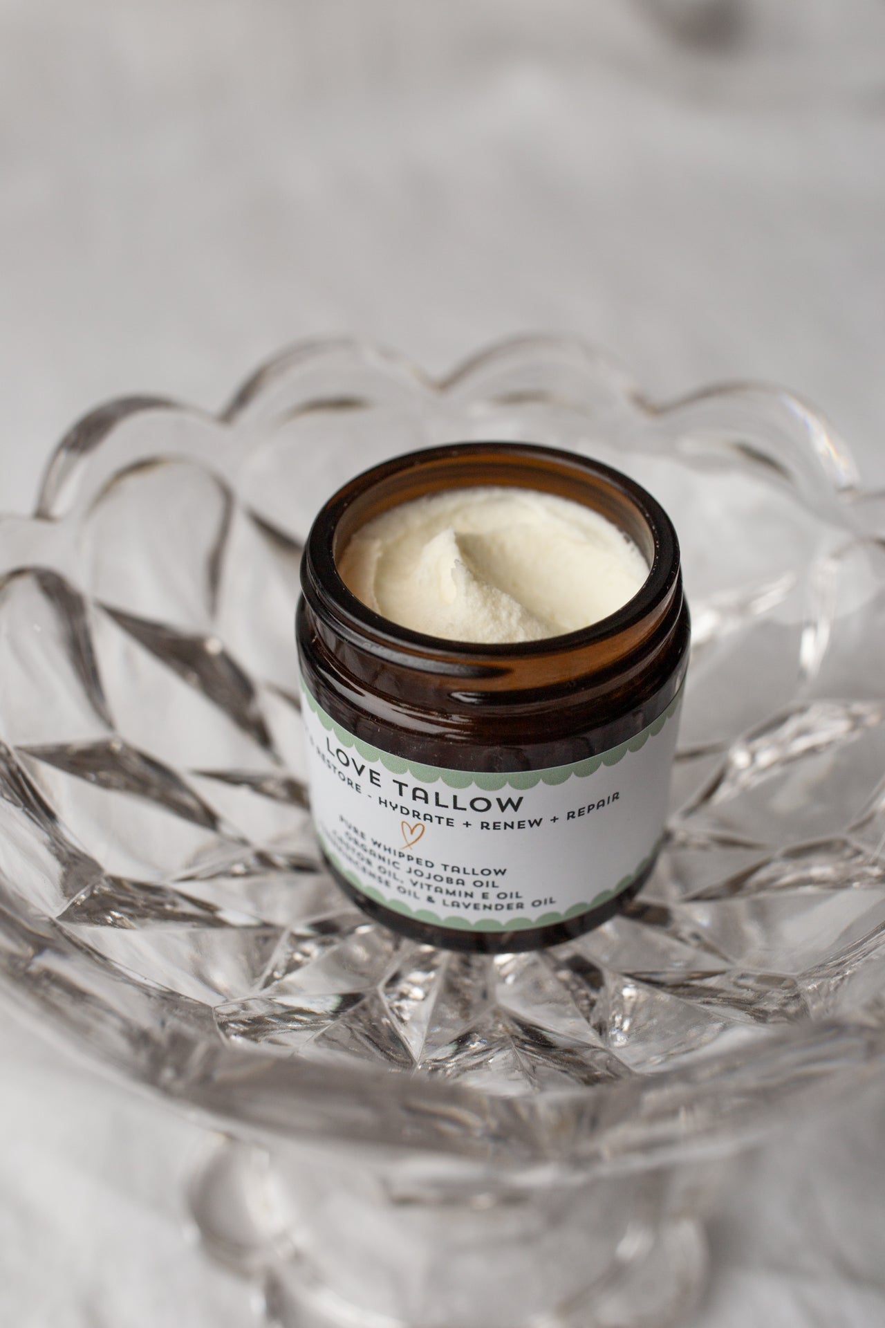 British Grass-Fed Tallow Balm: Relax & Restore