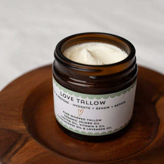 British Grass-Fed Tallow Balm: Relax & Restore